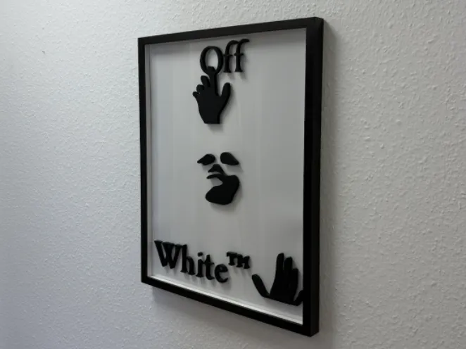 Off White Deko Bilderrahmen 