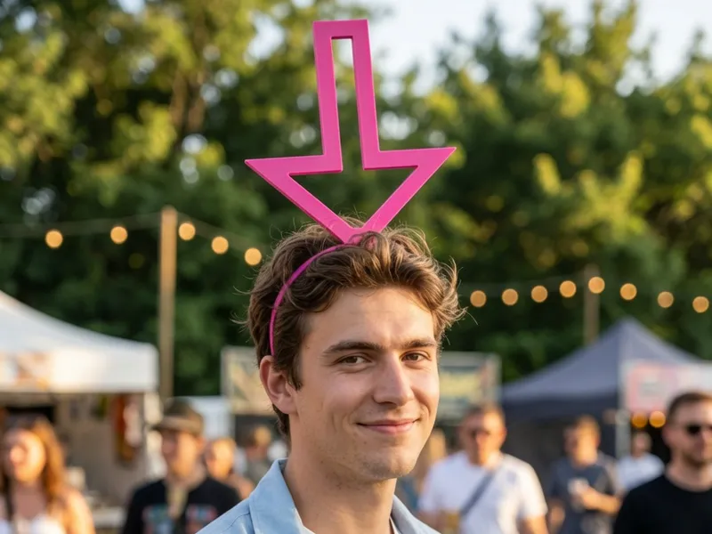 Follow Me Arrow Headband – Festival headband