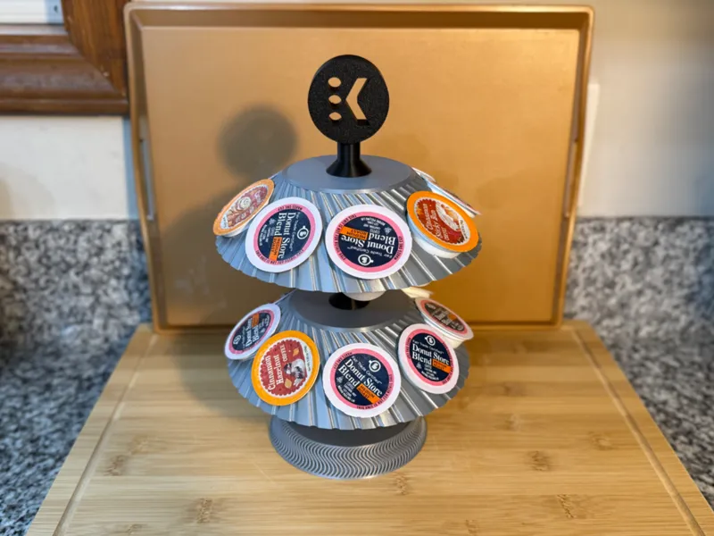 Rotating K - Cup Coffee Pod Holder