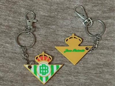 Real Betis Balompié Keychain
