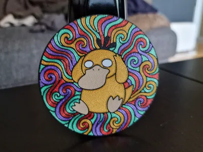 Psyduck Mosiac Coaster