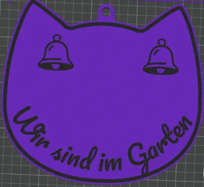 Garten klingelschild
