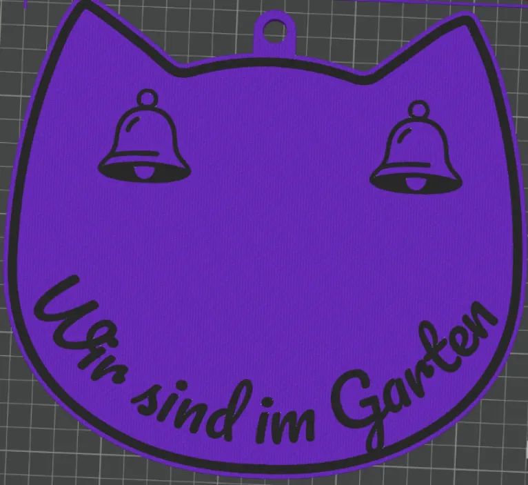 Garten klingelschild
