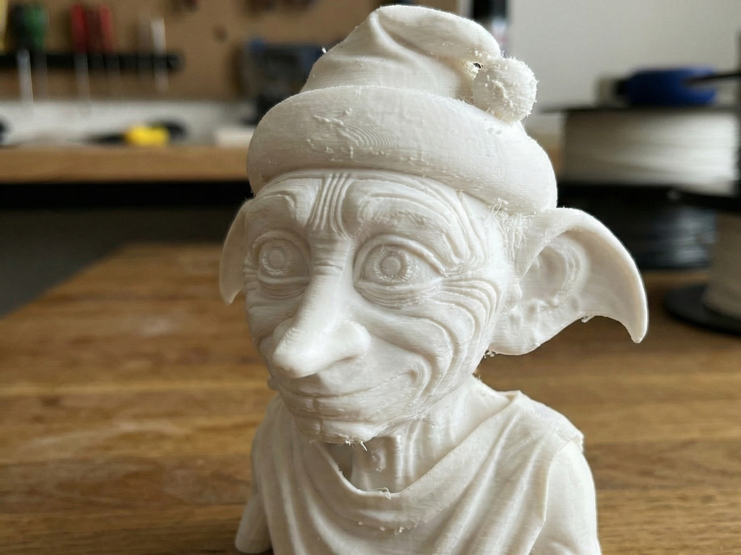 Harry's Dobby with Christmas hat 3D Print Model 96