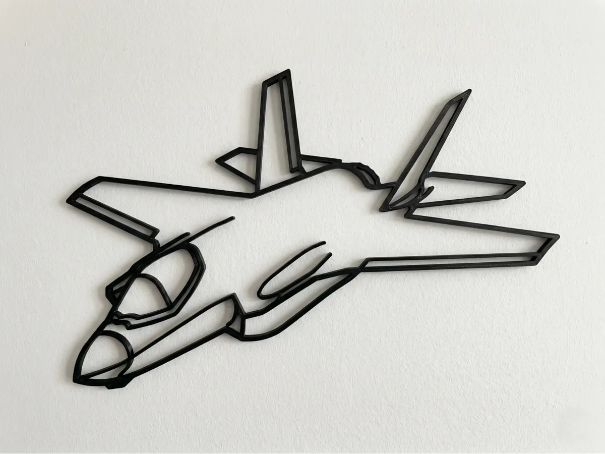 Décoration murale avion F-35 Lightning II