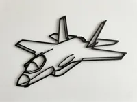 Décoration murale avion F-35 Lightning II — photo 1
