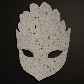 Wireframed Masquerade Mask