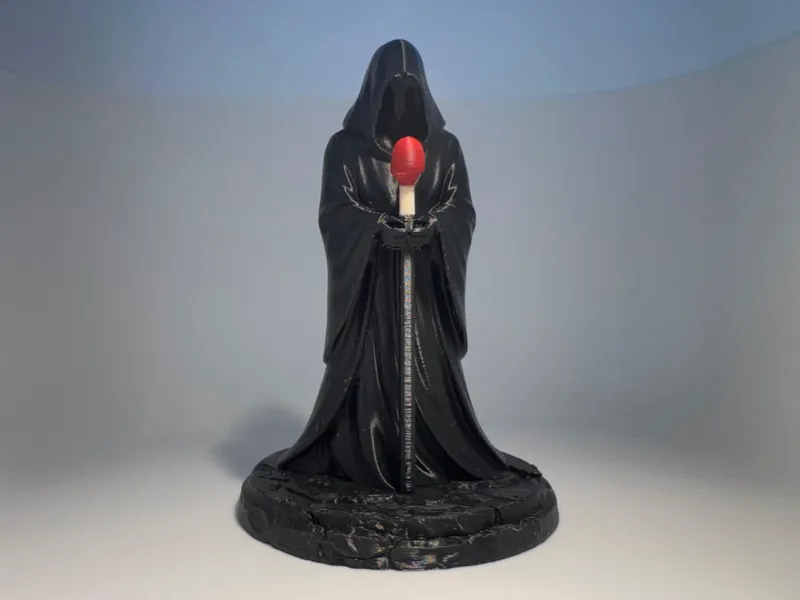 Grim Reaper with a Twist: 'Don’t Play with Fire'