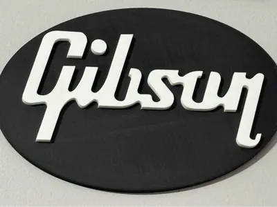 Gibson Logo Wall Art