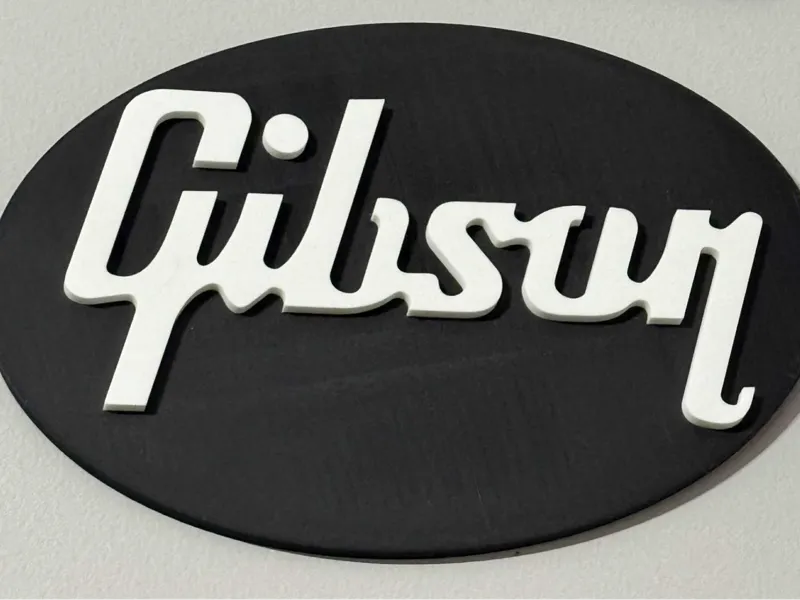 Gibson Logo Wall Art