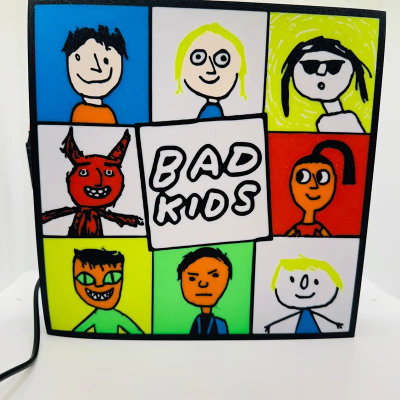Badkids Art Lightbox