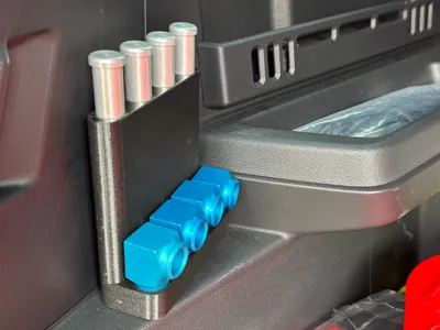 Quickr Stuff Bike Rack Lock Holder