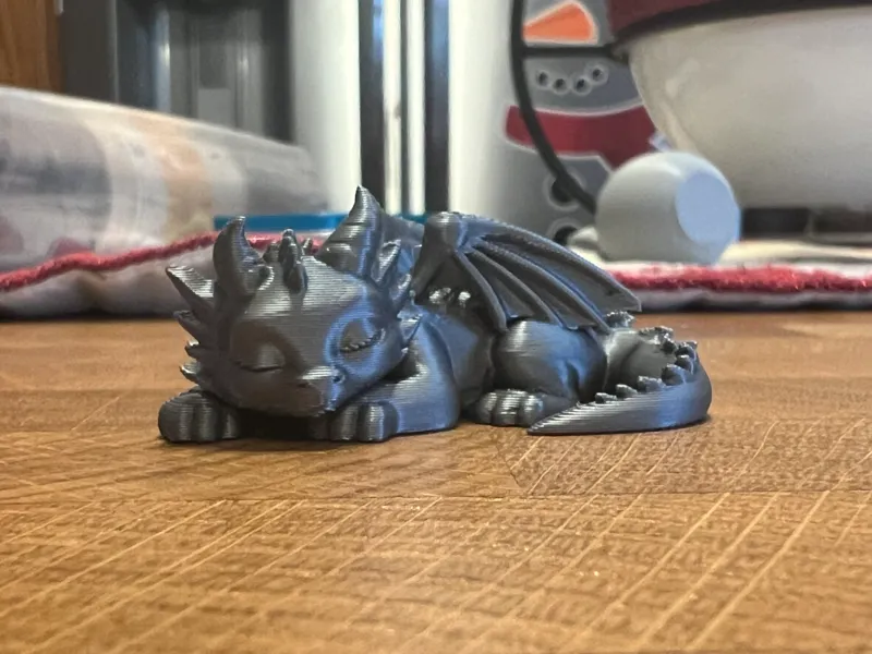 Cute Sleeping Dragon