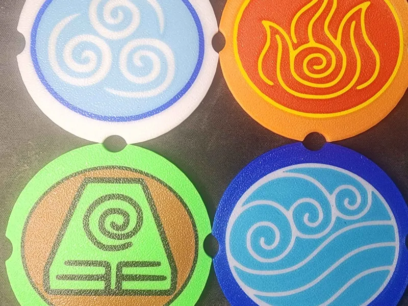 Four Nations Avatar Ash Tray 