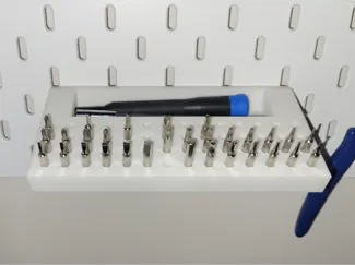 4mm Hex Bit Holder 56 pieces for Ikea Skadis