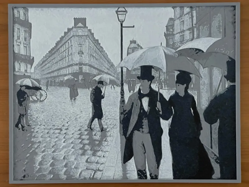 Paris Street; Rainy Day (HueForge)