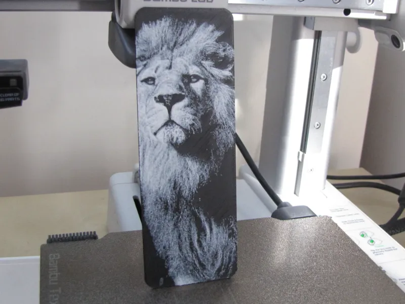 Lion bookmark 2
