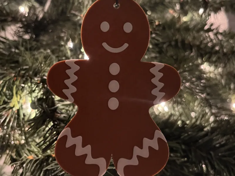 Gingerbread Man Ornament 