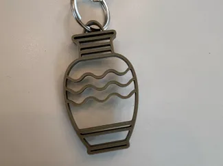 Pottery Keychain