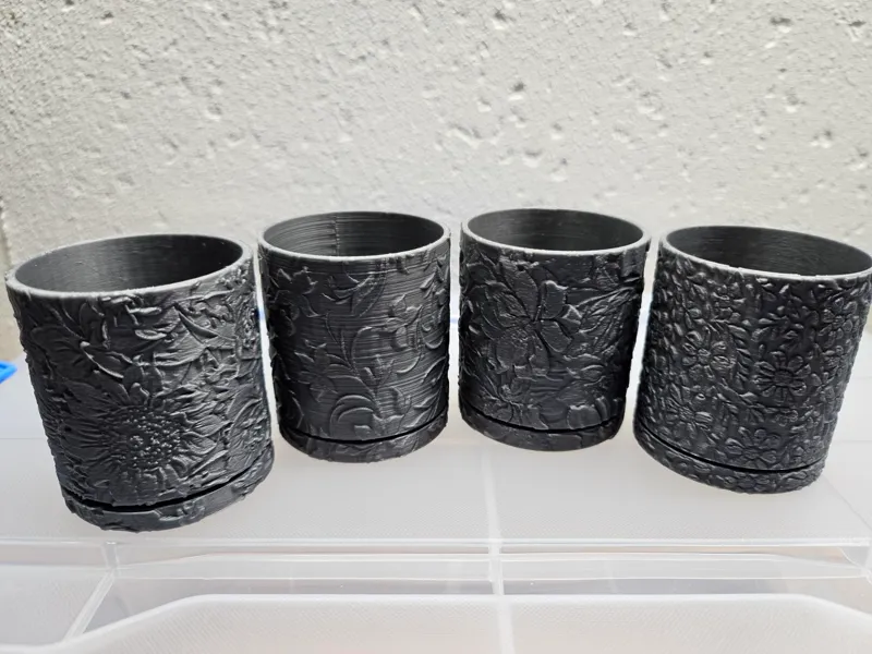 Flower Pot / Planter - 3D Floral Design Pack