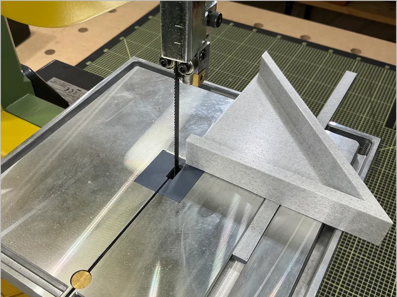 Proxxon MBS 240/E Bandsäge Winkelanschlag 45° 90°