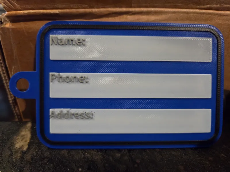 luggage tag
