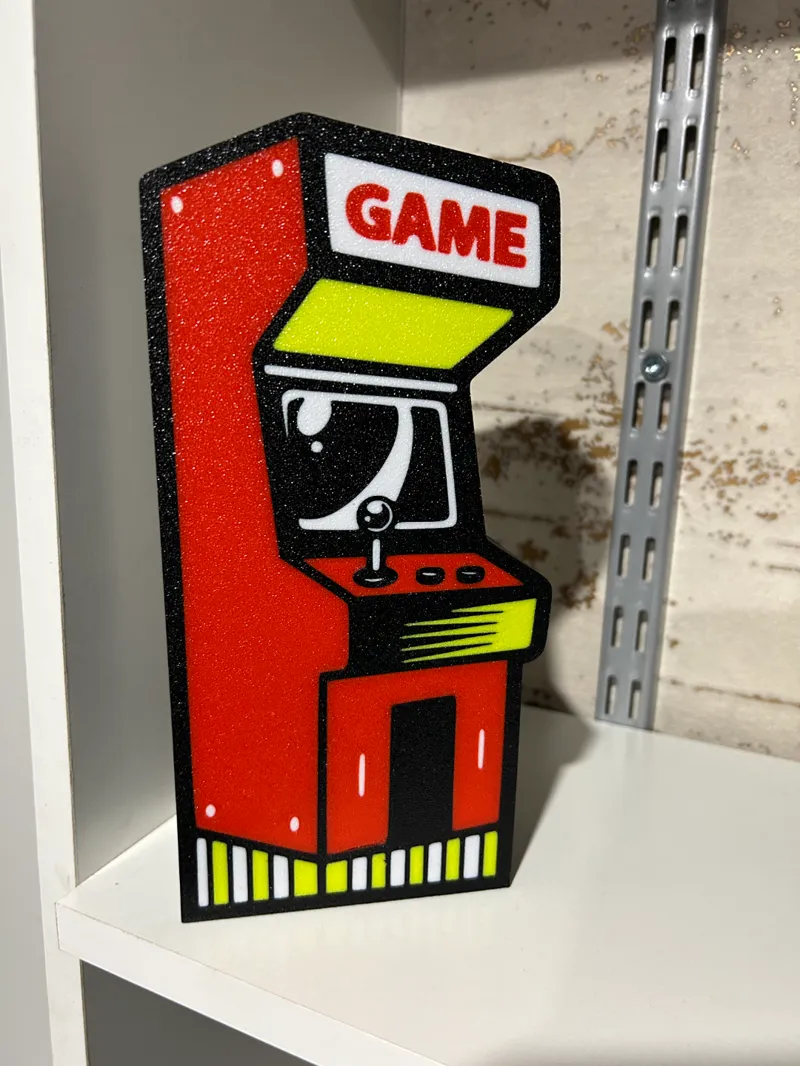 arcade machine Spielautomat Lightbox