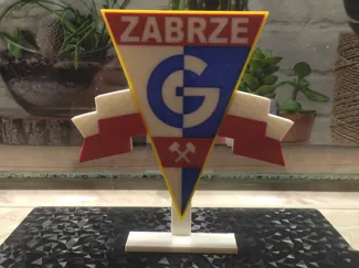Górnik Zabrze Herb Na Stojaku