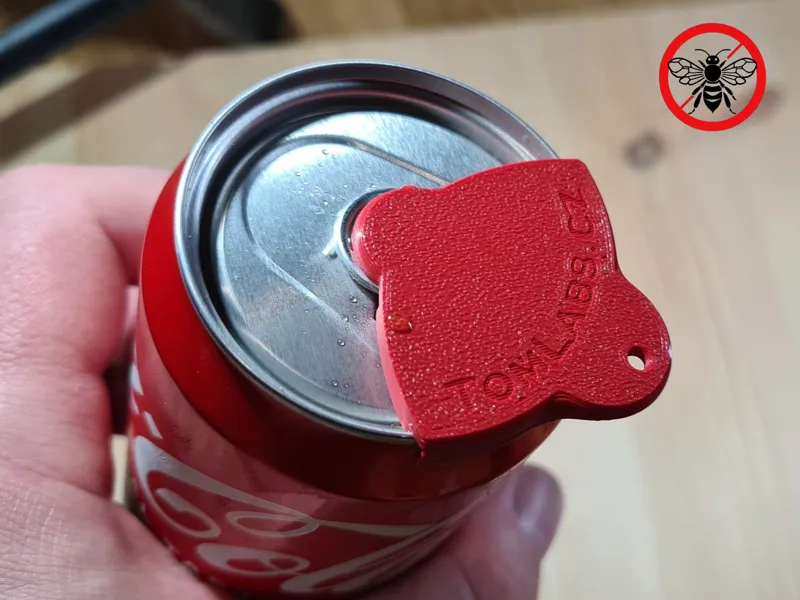 Bug-Proof Soda Can Cover