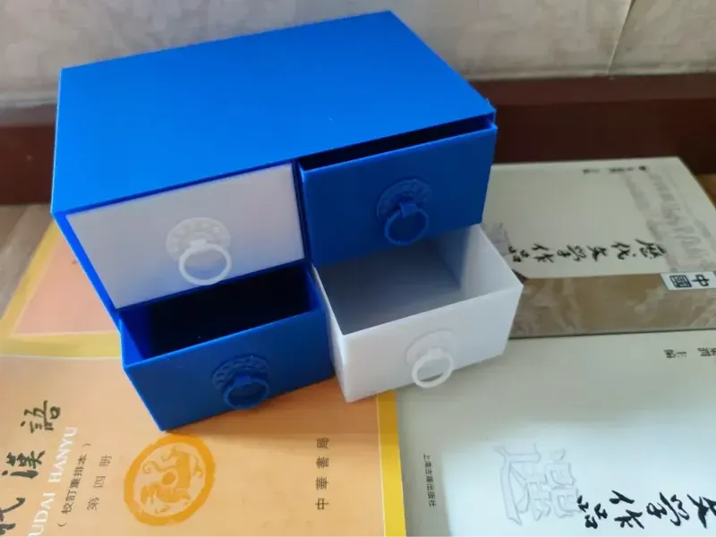 Chinese classical drawer storage box 中式古典抽屉收纳盒