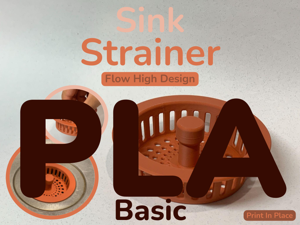Miniatura 3 do modelo 3D Sink Strainer (Universal 72mm)