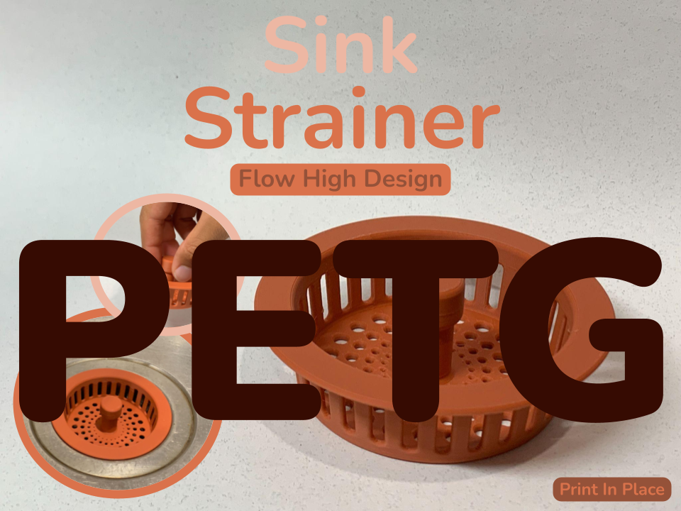 Miniatura 2 do modelo 3D Sink Strainer (Universal 72mm)