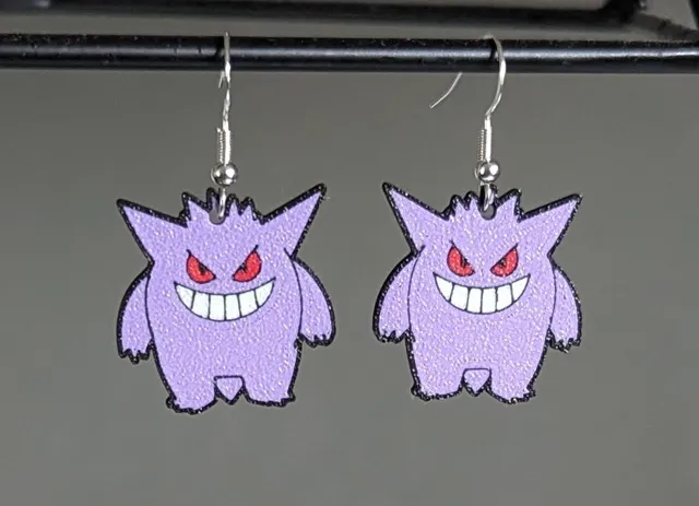 Pokemon "Gengar" Earrings