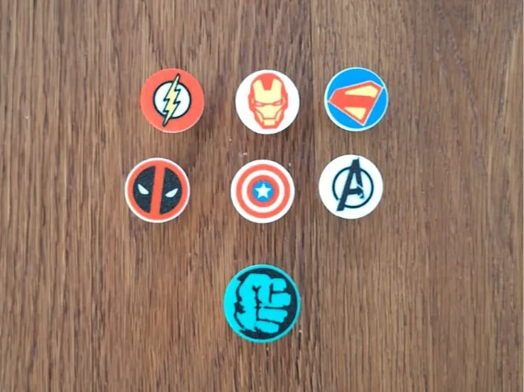 Super heroes knobs/door handle