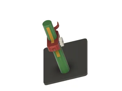 Microscope holder for stamps or for SMD soldering