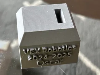 Trophy Base - Robotics Club
