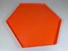 Hexagonal Tray - Sharp Corners