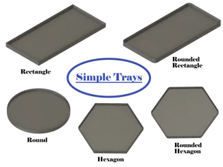 Simple Trays (parametric)