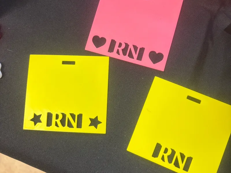 RN Badge Tag