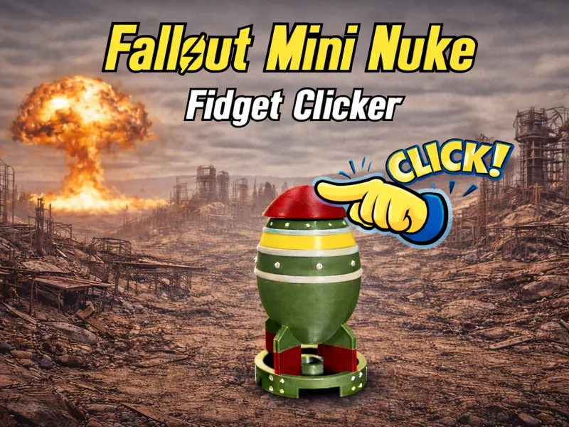 Fallout Mini Nuke Fidget Clicker