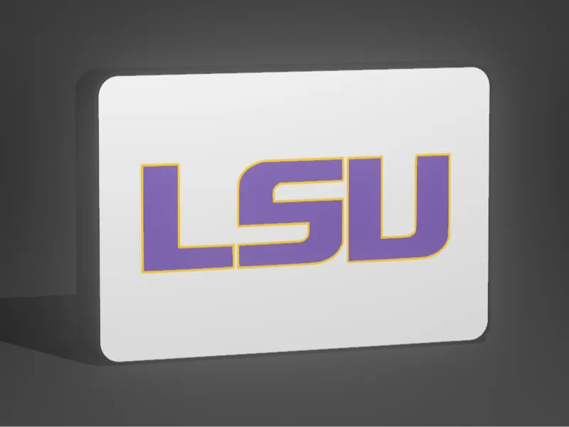 LSU Tigers Lightbox