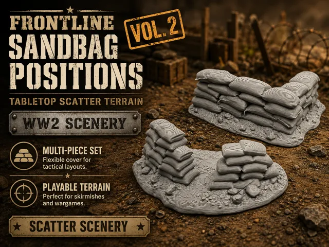 Frontline Sandbag Positions Vol. 2