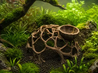 Root Dome Shrimp Hide | Aquarium Cave & Planter