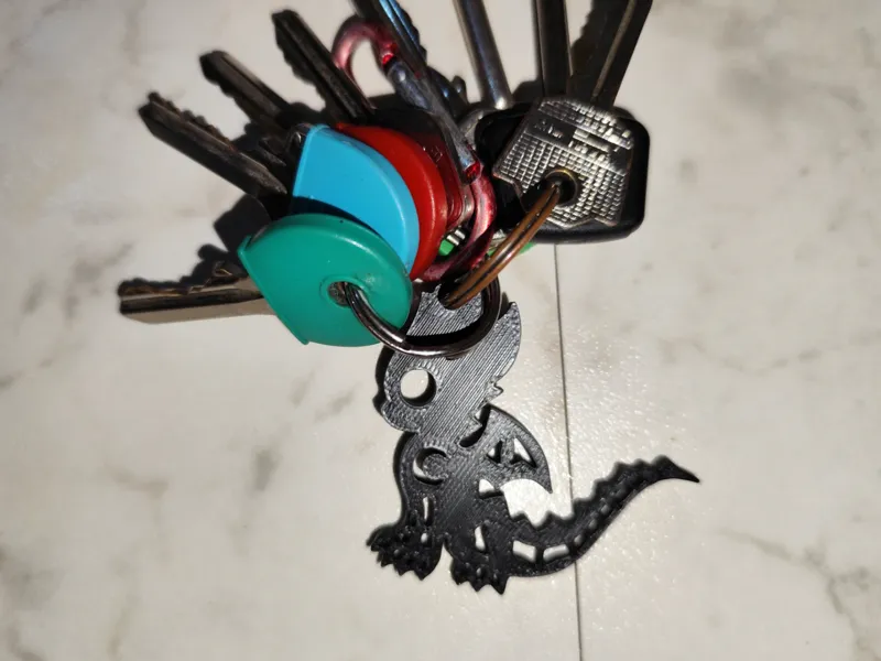 keychain dragon