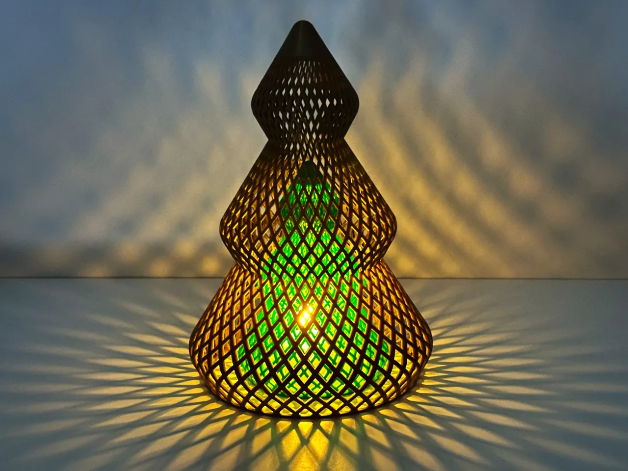 Meshed Christmas Tree view 2