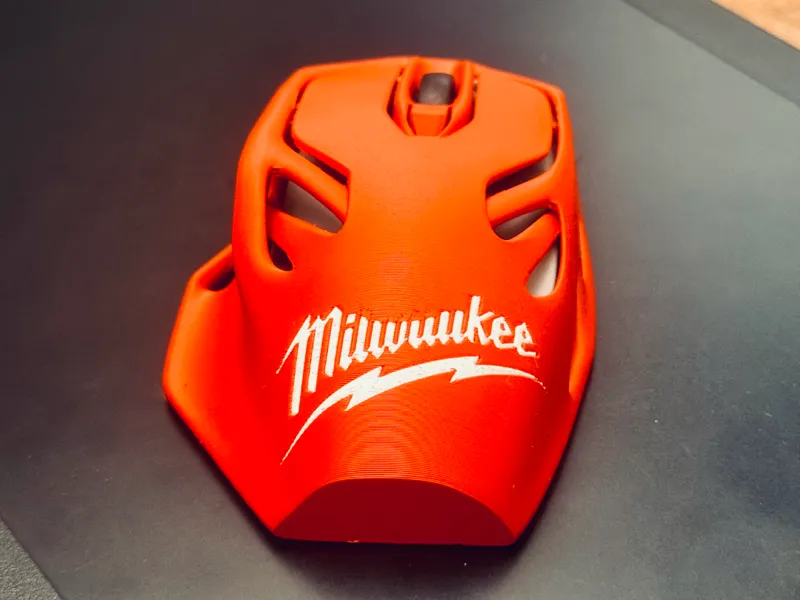 Milwaukee Logo 无线鼠标 002 间容外壳