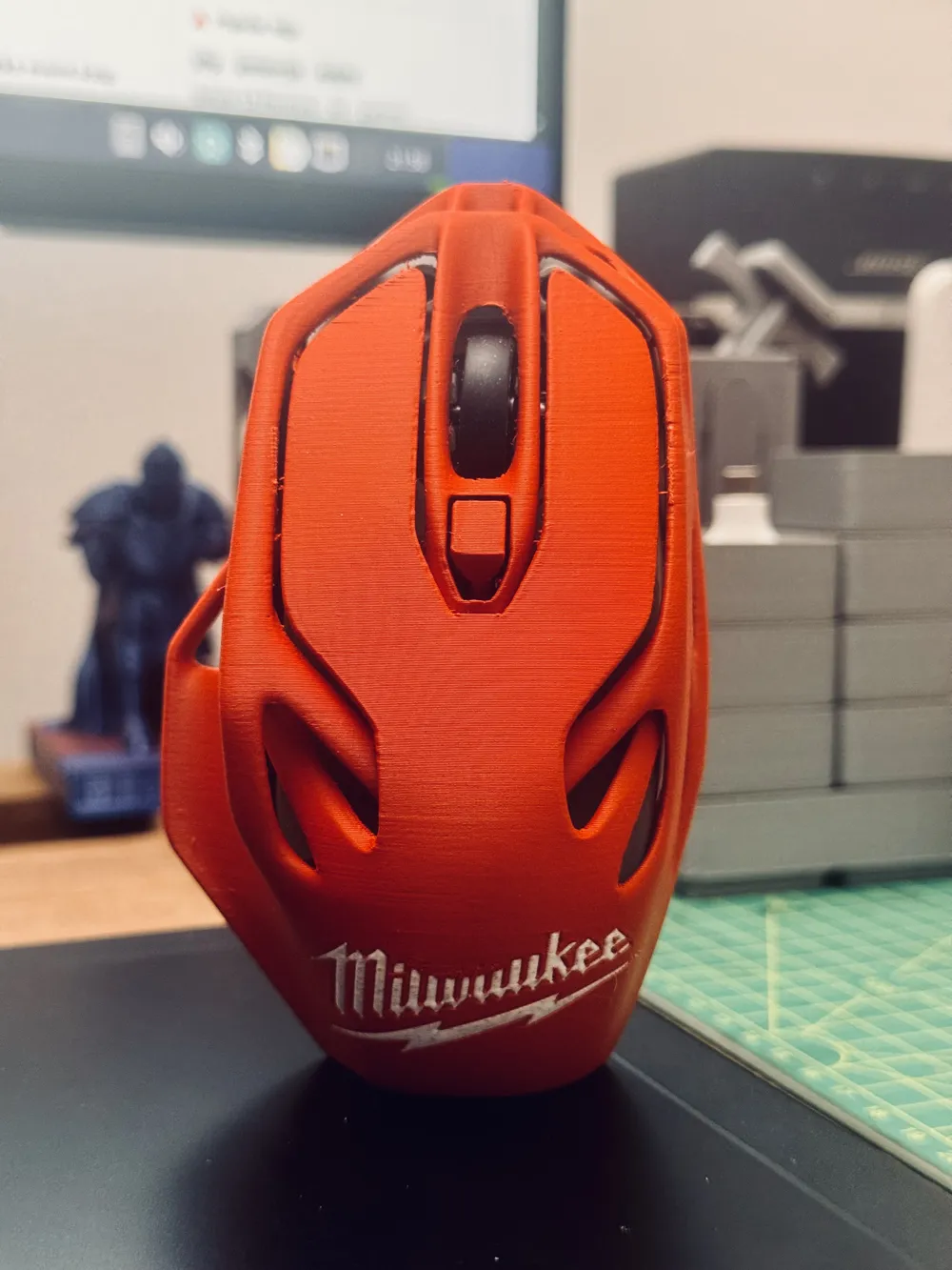 Milwaukee Logo Wireless Mouse 002 Compatible Enclosure - Free 3D Print ...
