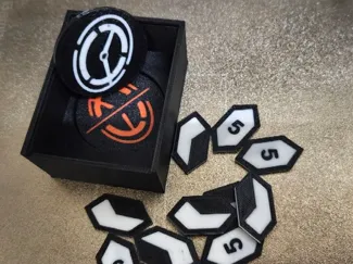 Android Netrunner TCG Token Storage Container