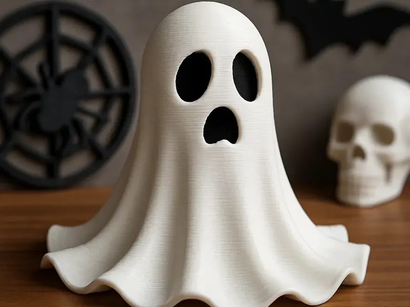 Halloween Surprised Ghost