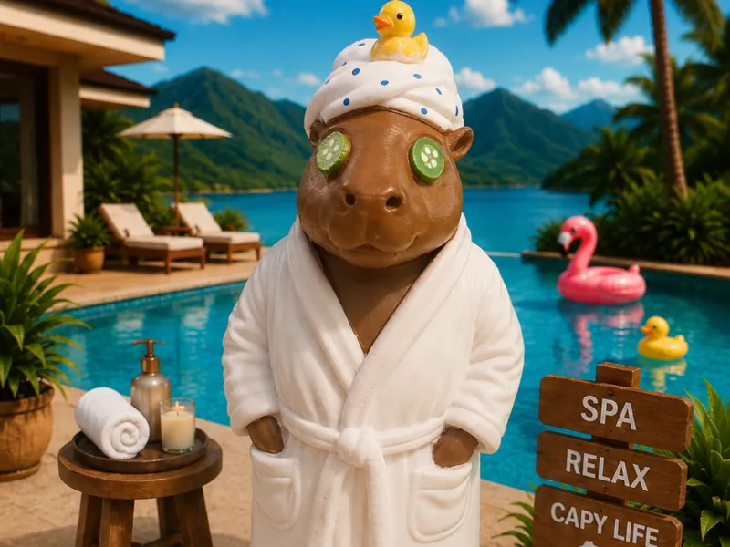Sauna Samy – The Relax Capybara 